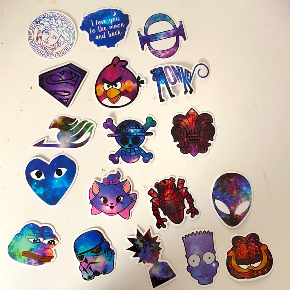 trendy stickers